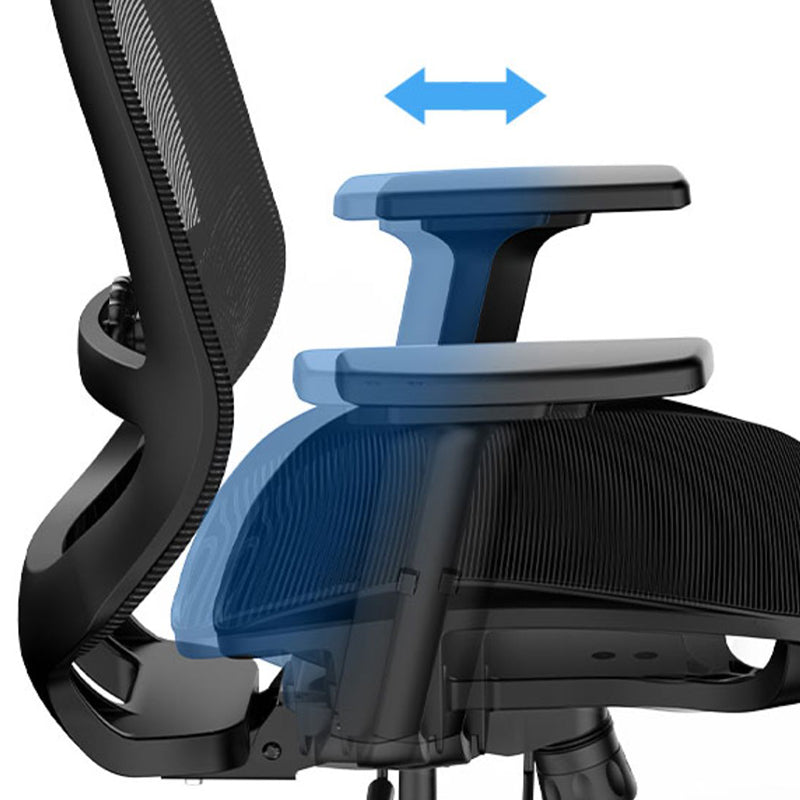 Removable Arms Desk Chair Modern No Distressing Office Chair with Wheels