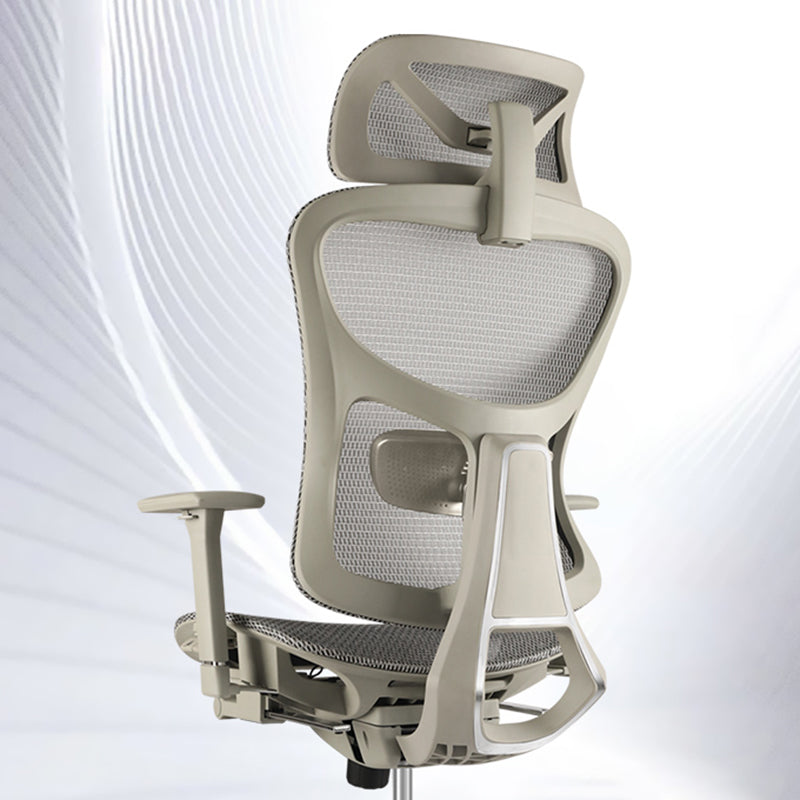 Removable Arms Desk Chair Ergonomic Modern Office Chair with Wheels