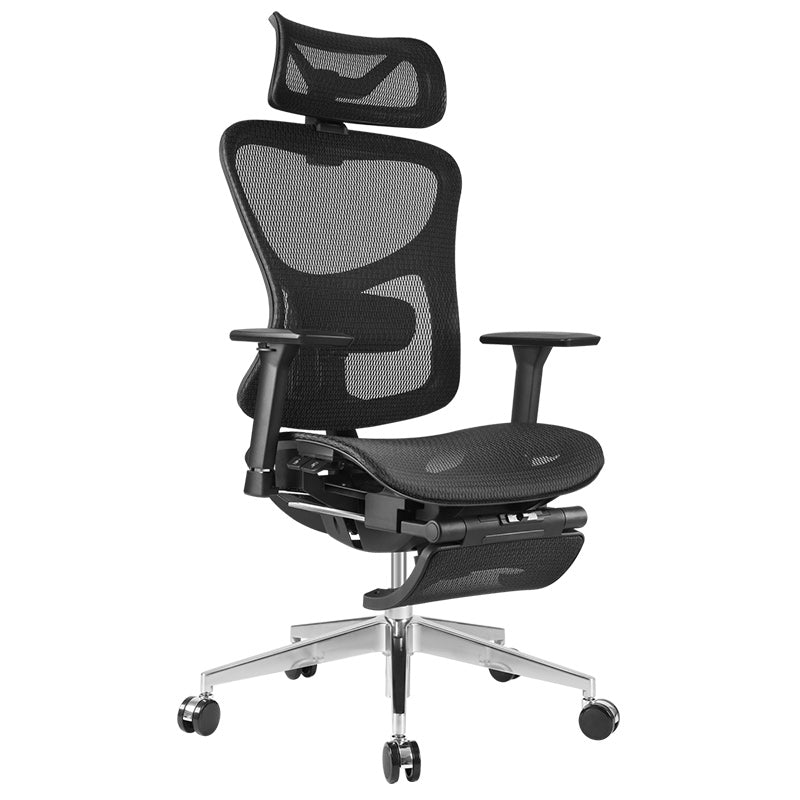 Removable Arms Desk Chair Ergonomic Modern Office Chair with Wheels