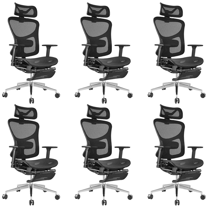 Removable Arms Desk Chair Ergonomic Modern Office Chair with Wheels