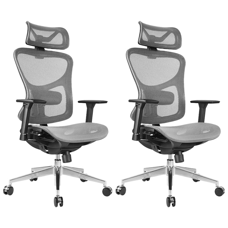 Removable Arms Desk Chair Ergonomic Modern Office Chair with Wheels