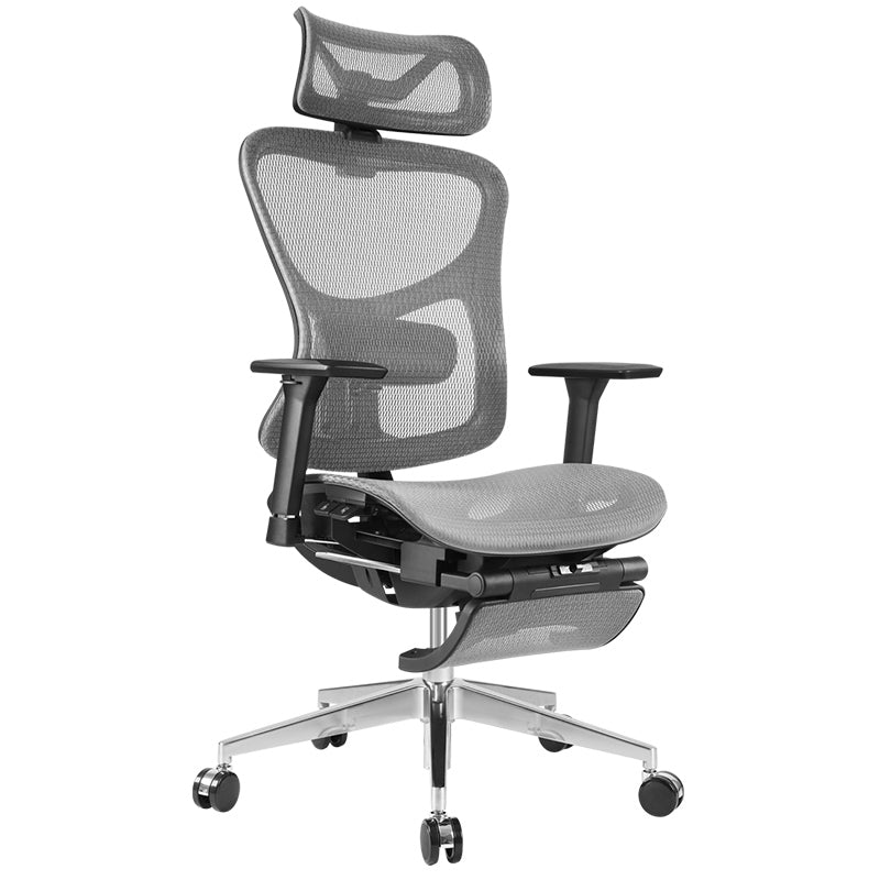 Removable Arms Desk Chair Ergonomic Modern Office Chair with Wheels