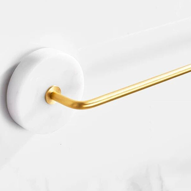 Modern Bathroom Accessory As Individual Or As a Set in Marble and Metal