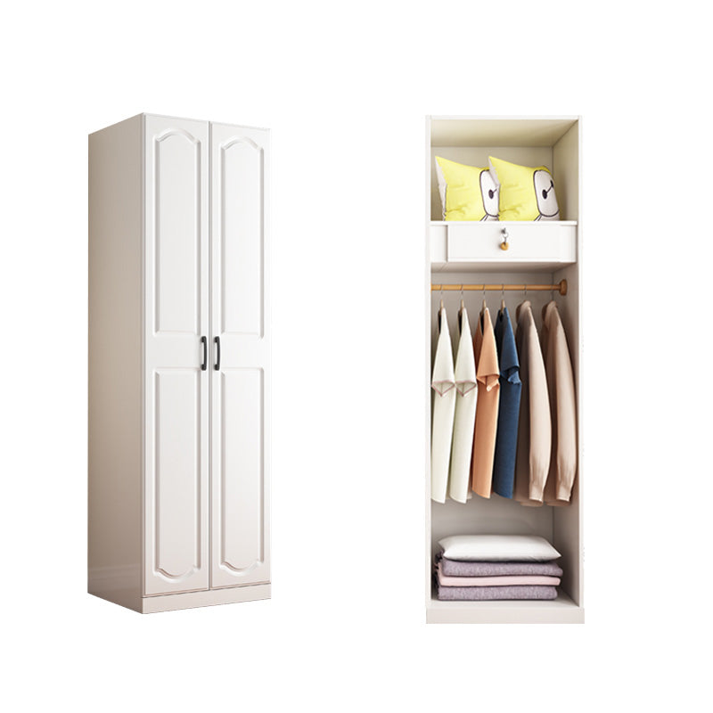 Urban Wardrobe Armoire White Manufactured Wood Armoire Closet