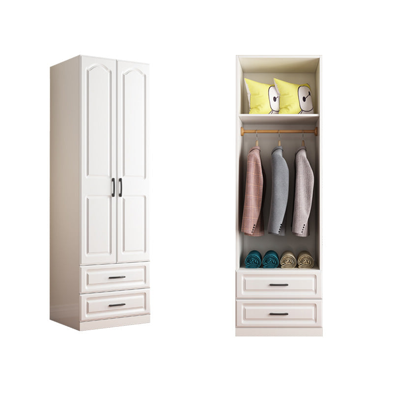 Urban Wardrobe Armoire White Manufactured Wood Armoire Closet