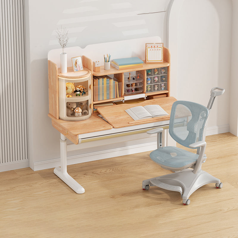 Home Drawing Desk Ergonomic Writing Desk with with Storage Drawer