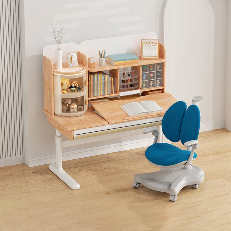 Home Drawing Desk Ergonomic Writing Desk with with Storage Drawer