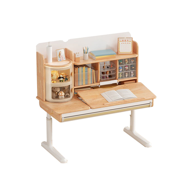 Home Drawing Desk Ergonomic Writing Desk with with Storage Drawer