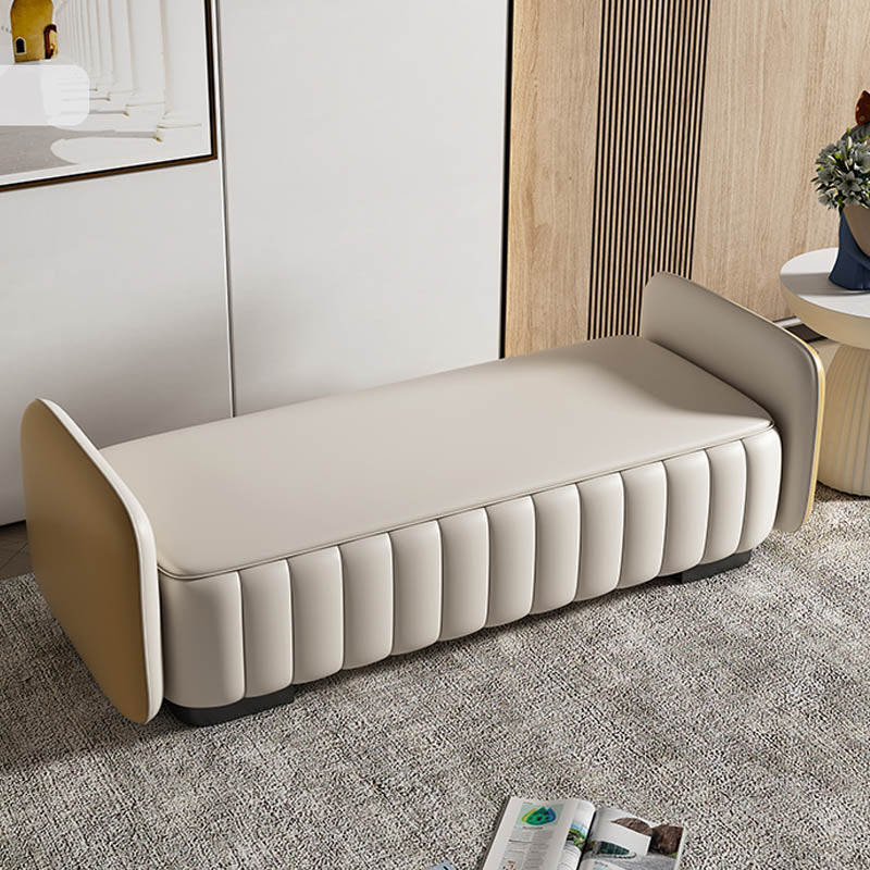 Bedroom Bench Modern Seating Bench with Upholstered , 19.5-inch Width