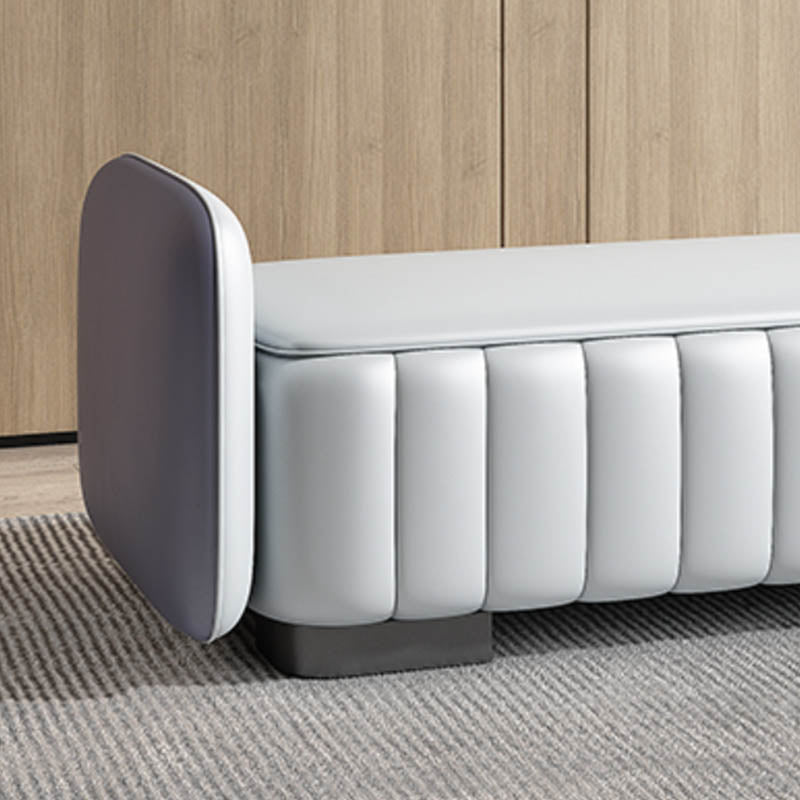 Bedroom Bench Modern Seating Bench with Upholstered , 19.5-inch Width