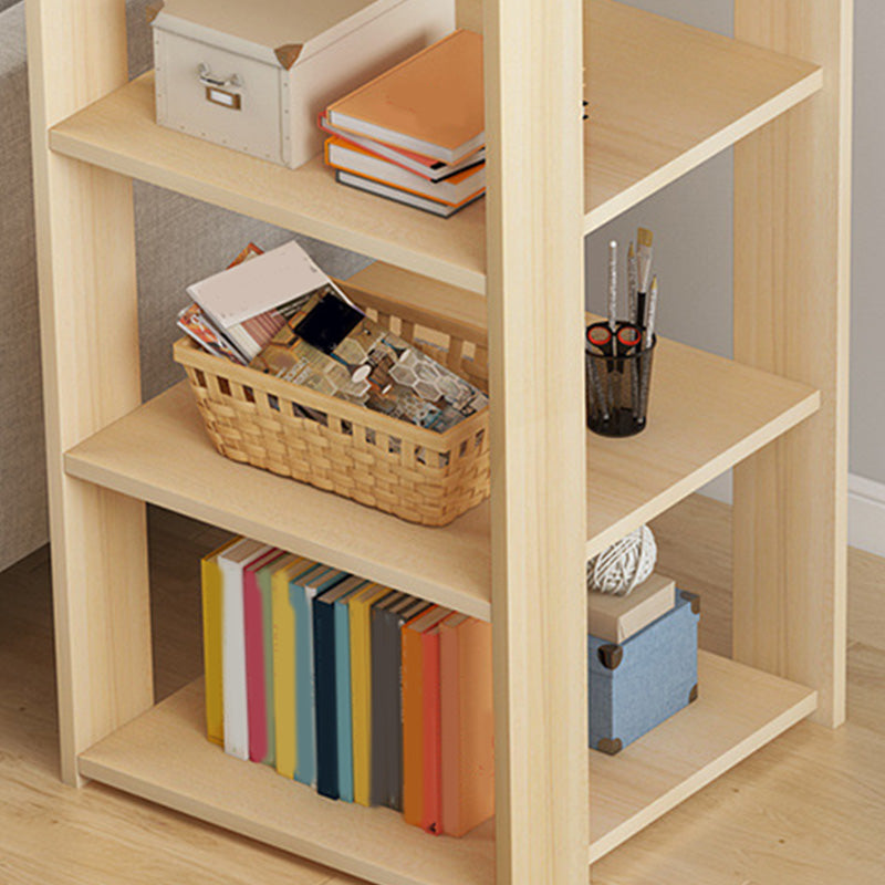 Engineered Wood Bookshelf  Standard Scandinavian Open Back Bookcase