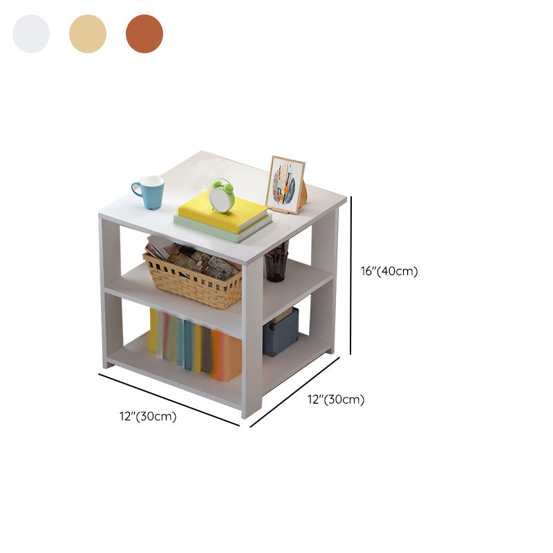 Engineered Wood Bookshelf  Standard Scandinavian Open Back Bookcase