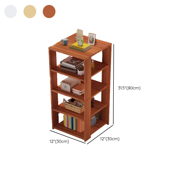 Engineered Wood Bookshelf  Standard Scandinavian Open Back Bookcase