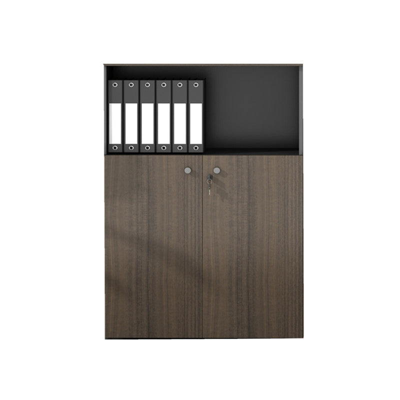 Modern Filing Cabinet Wood Vertical Filing Cabinet with Locking Storage