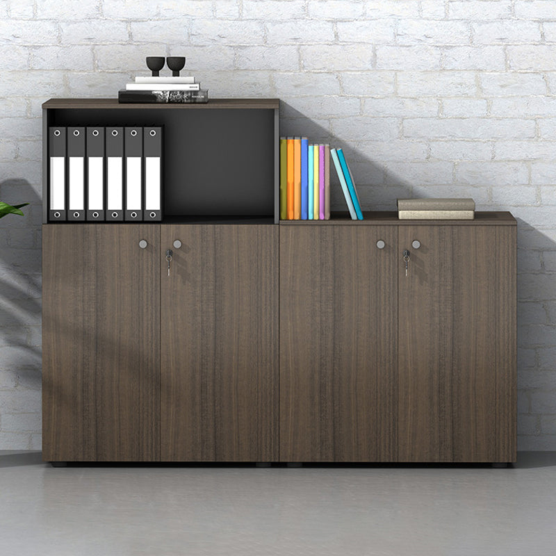 Modern Filing Cabinet Wood Vertical Filing Cabinet with Locking Storage