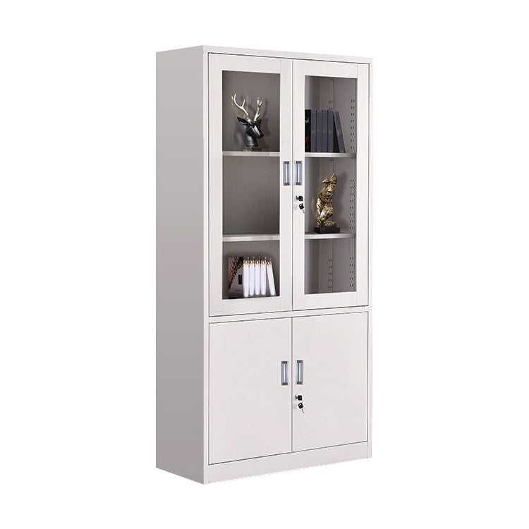 Leisure Vertical Cabinet Solid Color Locking Metal File Cabinet