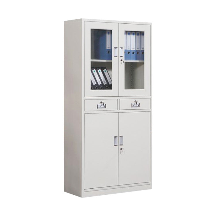 Leisure Vertical Cabinet Solid Color Locking Metal File Cabinet