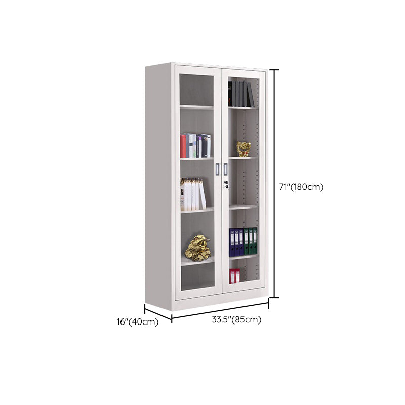 Leisure Vertical Cabinet Solid Color Locking Metal File Cabinet