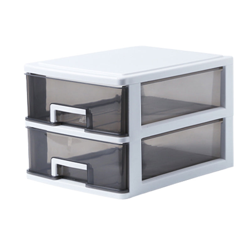 Vertical Filing Cabinet Transparent Drawers Modern Plastic File Cabinet