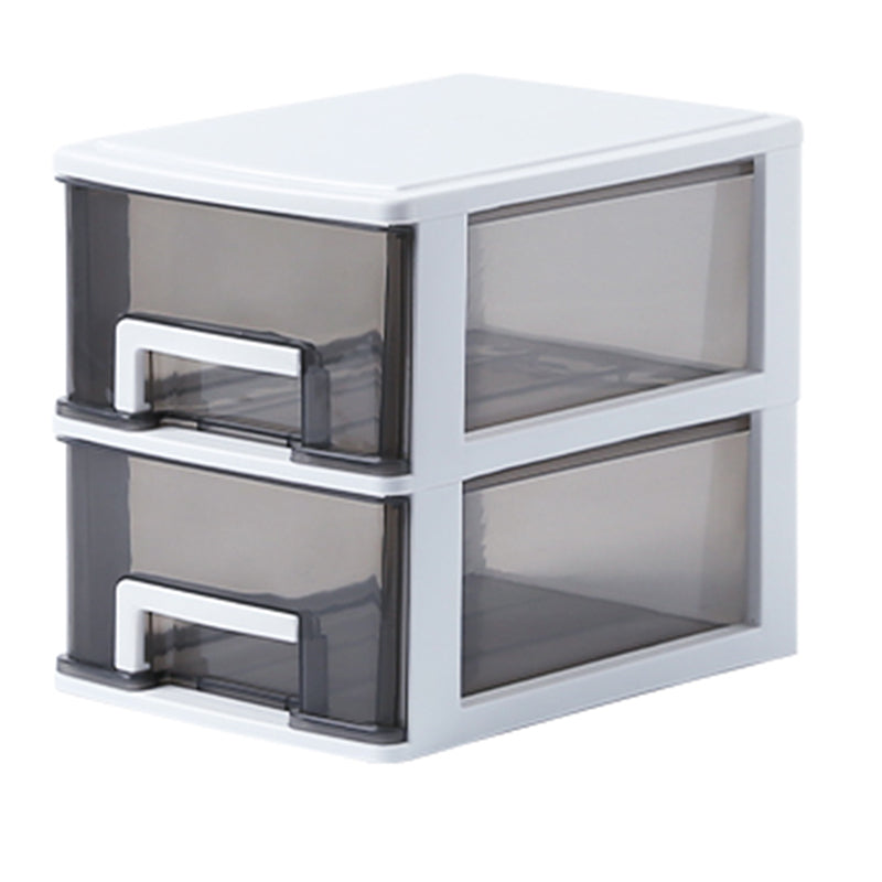 Vertical Filing Cabinet Transparent Drawers Modern Plastic File Cabinet