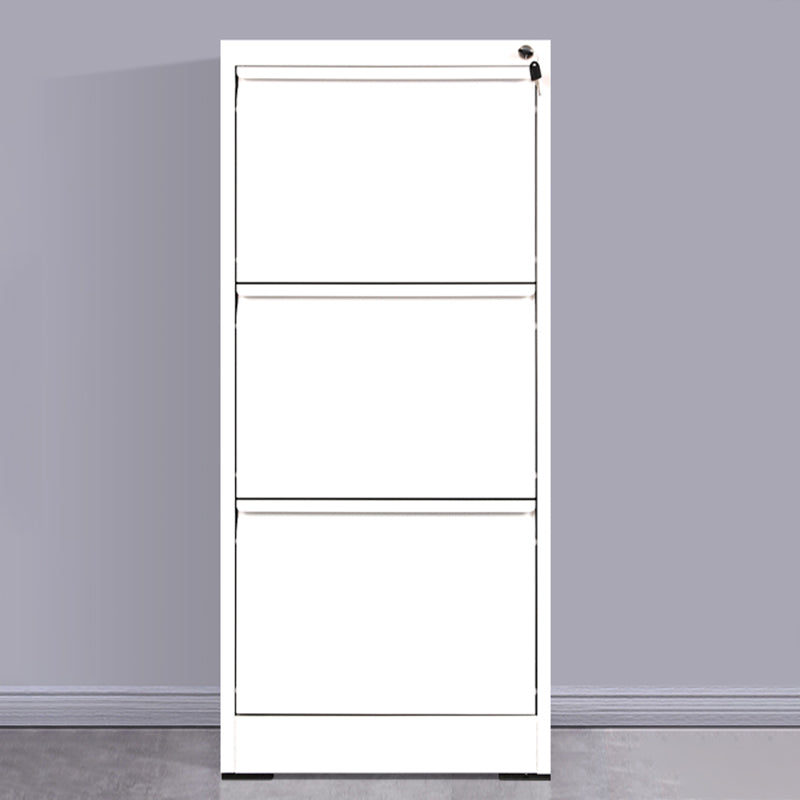 Modern Metal File Cabinet Pure Color Filing Cabinet for Home Office