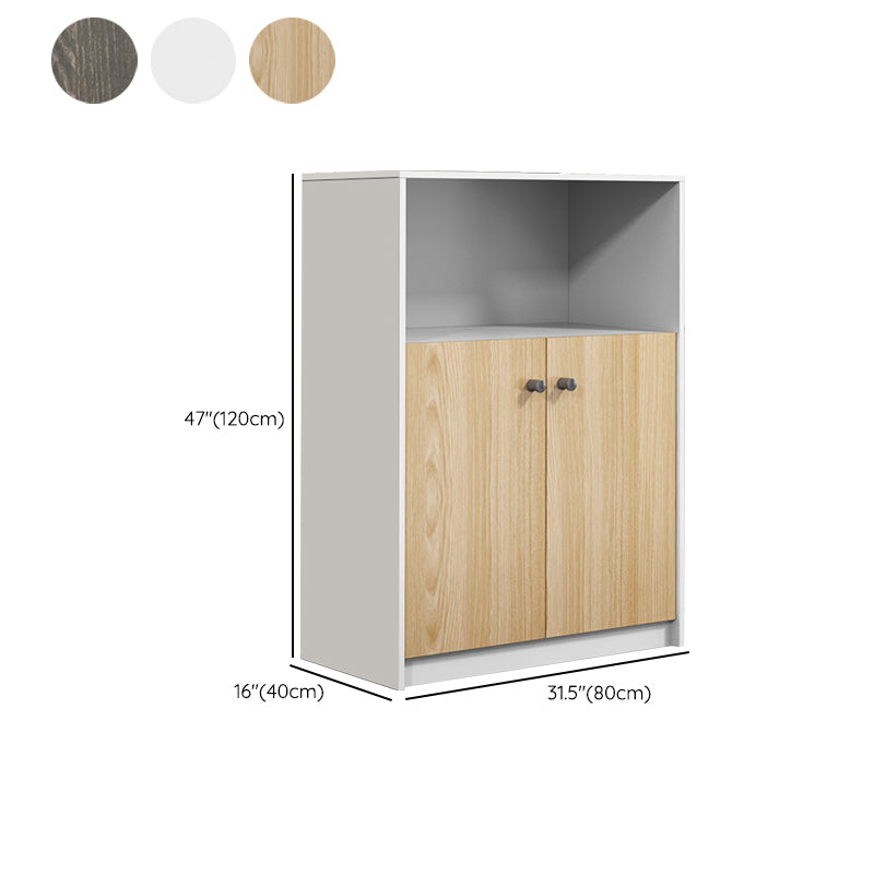 Modern Filing Cabinet Wood Vertical Filing Cabinet for Home Office