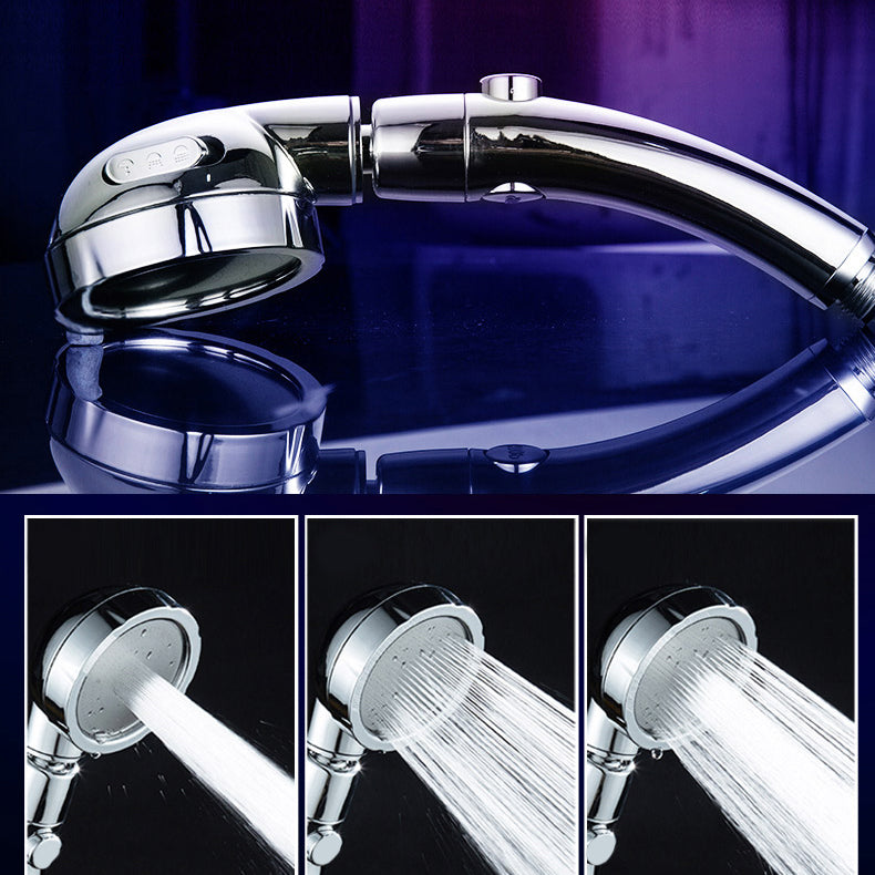 Modern Handheld Shower Head Round 3 Setting Shower Head Combo