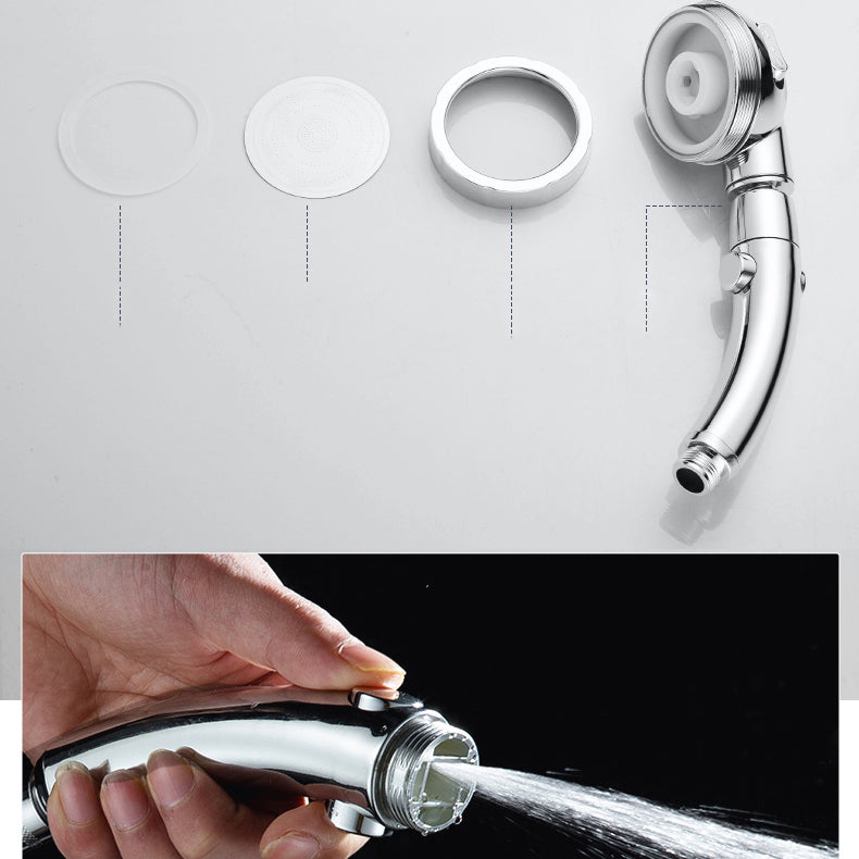 Modern Handheld Shower Head Round 3 Setting Shower Head Combo