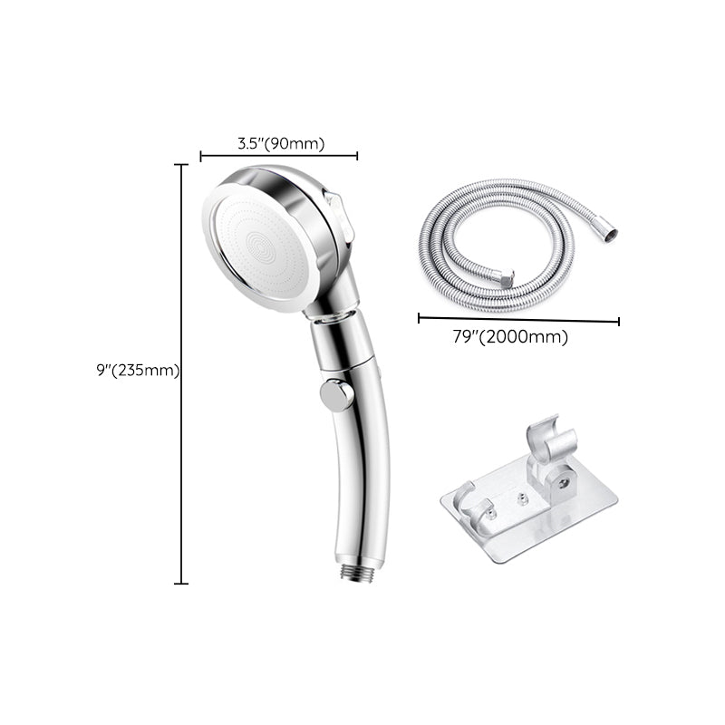 Modern Handheld Shower Head Round 3 Setting Shower Head Combo