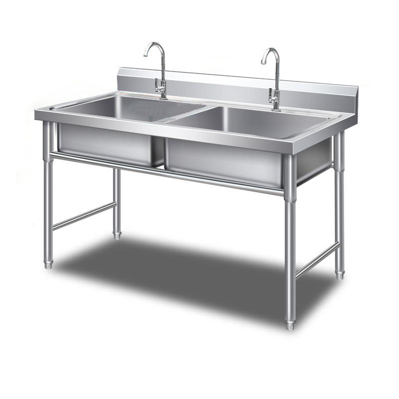 Kitchen Sink Top Mounted Stainless Steel Faucet Included Kitchen Sink