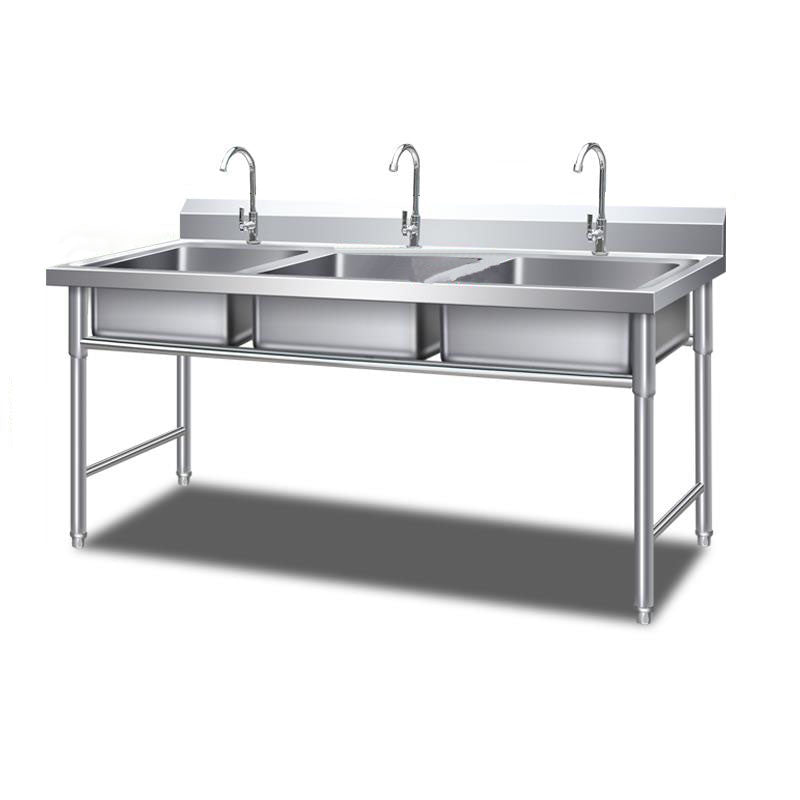 Kitchen Sink Top Mounted Stainless Steel Faucet Included Kitchen Sink