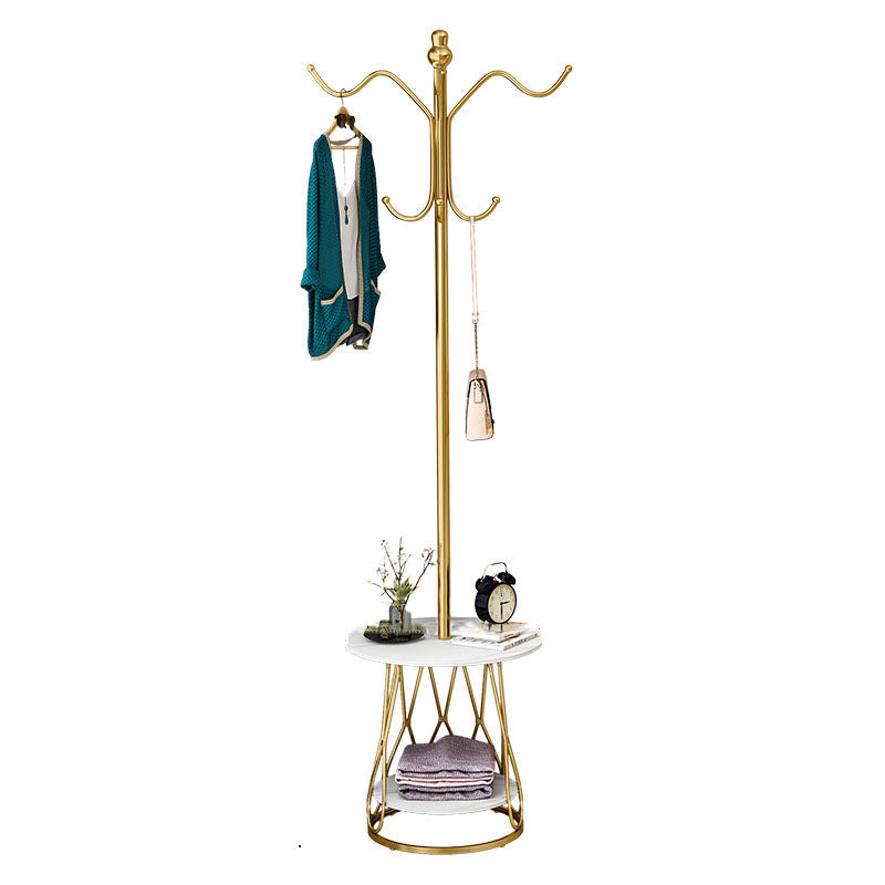 Luxurious Coat Rack Storage Free Standing Metal Coat Rack for Living Room