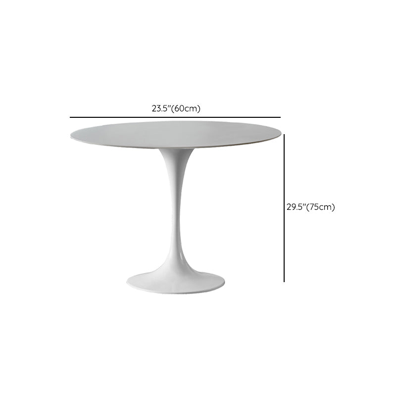 Modern 1/3 Pieces Dining Set Round Stone Dining Table for Kitchen