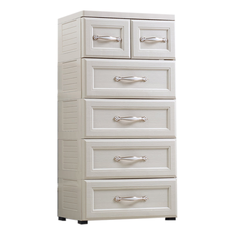 Scandinavian Nursery Dresser Plastic Dressers with 5/6 Drawers