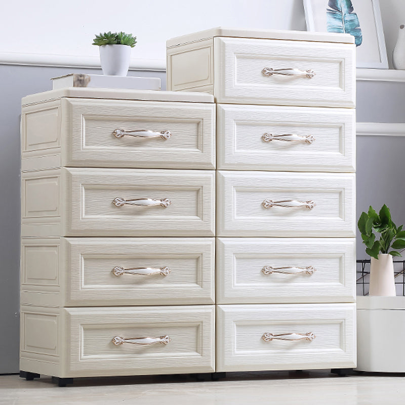 Scandinavian Nursery Dresser Plastic Dressers with 5/6 Drawers