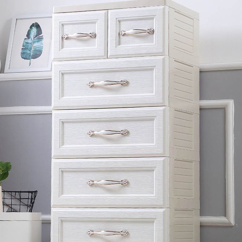 Scandinavian Nursery Dresser Plastic Dressers with 5/6 Drawers