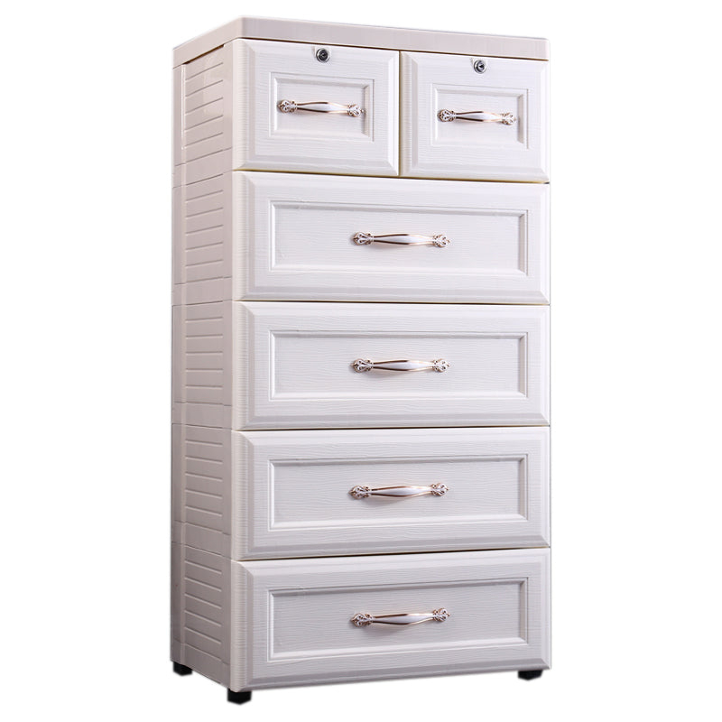 Scandinavian Nursery Dresser Plastic Dressers with 5/6 Drawers