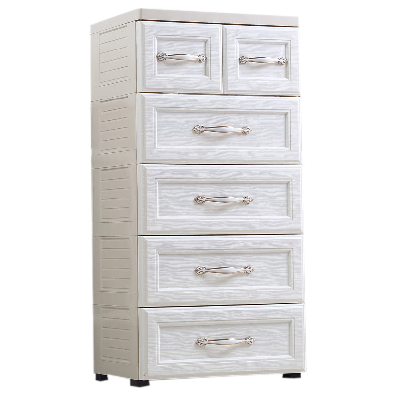 Scandinavian Nursery Dresser Plastic Dressers with 5/6 Drawers