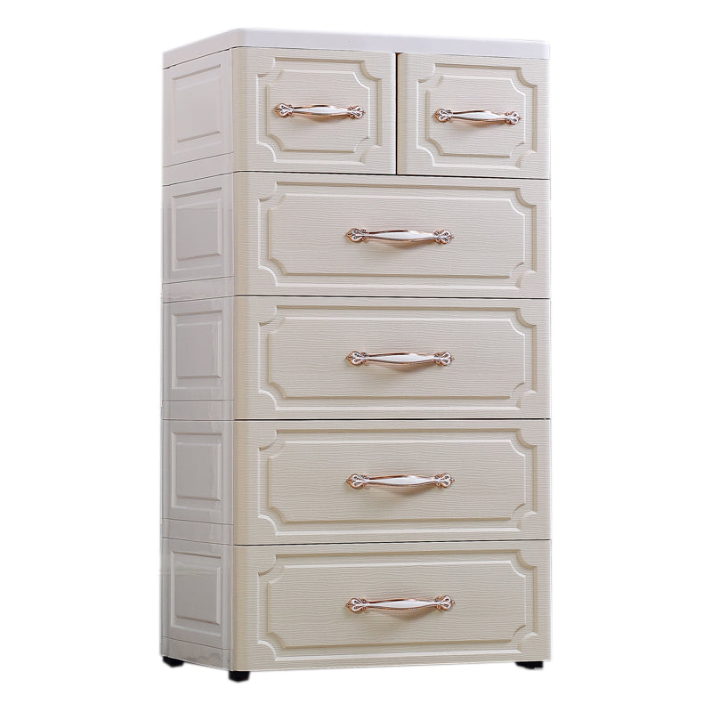 Scandinavian Nursery Dresser Plastic Dressers with 5/6 Drawers