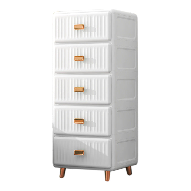 15.6 Inch W Scandinavian Nursery Dresser Plastic Dressers with 5/6 Drawers