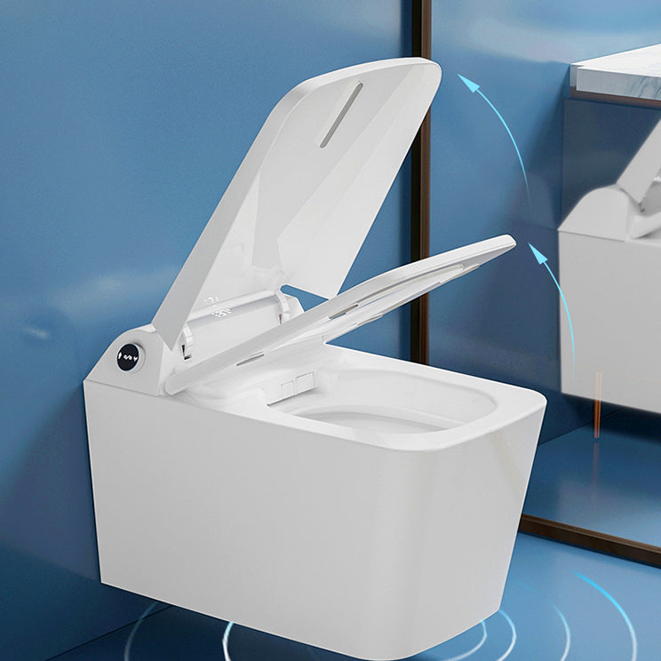 Elongated Floor Mount Bidet/Wall Hung Toilet with Heated Seat