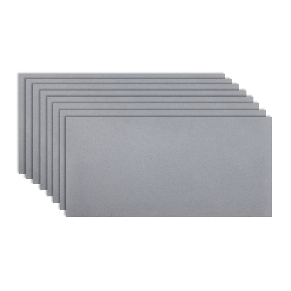 Gray Tone Singular Tile Stone Appearance Straight Edge Rectangular Wall Tile