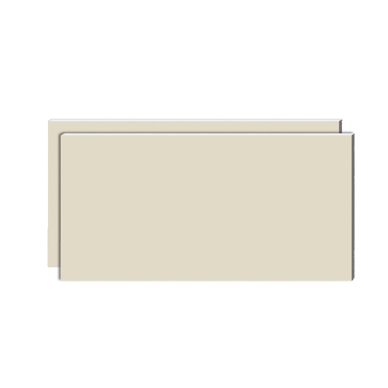 Beige Tone Rectangular Singular Tile Cement Matte Straight Edge Floor Tile