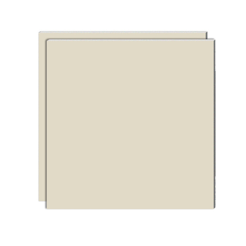 Beige Tone Rectangular Singular Tile Cement Matte Straight Edge Floor Tile