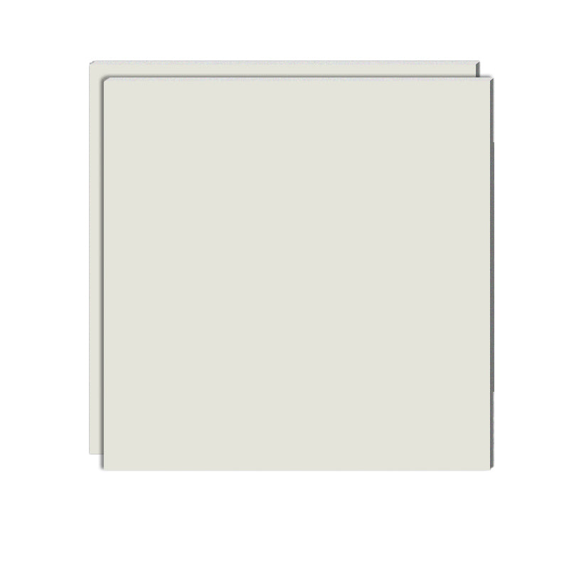 Beige Tone Rectangular Singular Tile Cement Matte Straight Edge Floor Tile