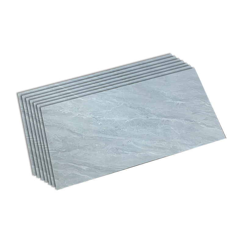 Marble Appearance Singular Tile Mirrored Rectangular Wall Tile