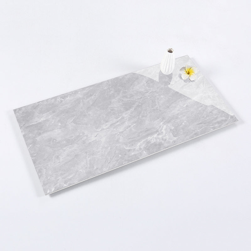 Marble Appearance Singular Tile Straight Edge Rectangular Floor Tile