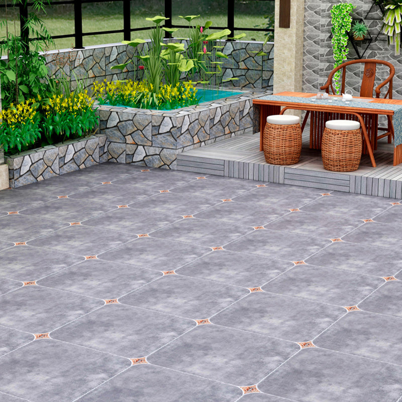 Outdoor Floor Wall Tile Ceramic Square Straight Edge Floor Wall Tile