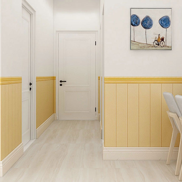 Plastic Wainscoting Peel and Stick Wainscoting with Waterproof