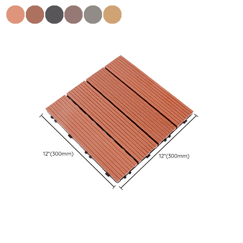 Traditional Flooring Tiles Water Resistant Click-Locking Hardwood Flooring